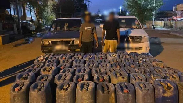 ضبط 4500 لتر من السولار في أسوان