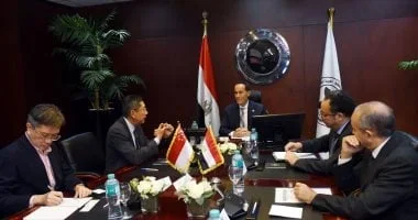 التعاون الاستثماري بين مصر وسنغافورة