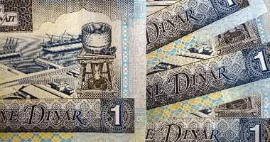تراجع سعر الدينار الكويتي أمام الجنيه المصري