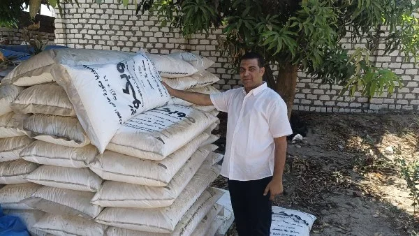 ضبط 12.5 طن سماد زراعي مدعوم في الأقصر