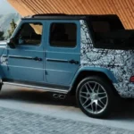 سيارة مرسيدس-بنز G-Class Cabriolet الجديدة تظهر في ترويجها