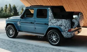 سيارة مرسيدس-بنز G-Class Cabriolet الجديدة تظهر في ترويجها