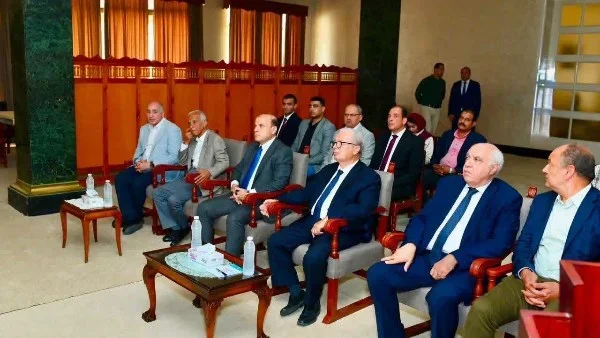 زيارة نائب رئيس الوزراء لتطوير صناعة الغزل والنسيج