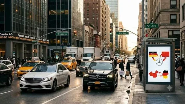 استثمارات الصين تهدد مرسيدس في الولايات المتحدة