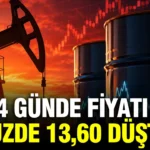 انخفاض أسعار النفط بنسبة 13.60% في 4 أيام