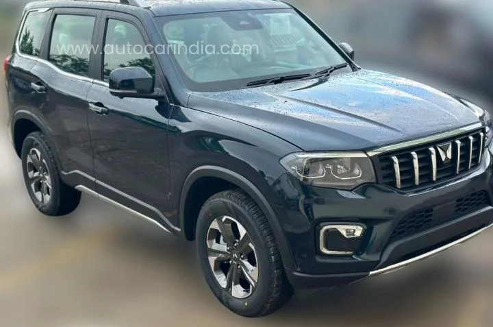 تسريب تفاصيل خارجية لسيارة 2026 Mahindra Scorpio-N facelift