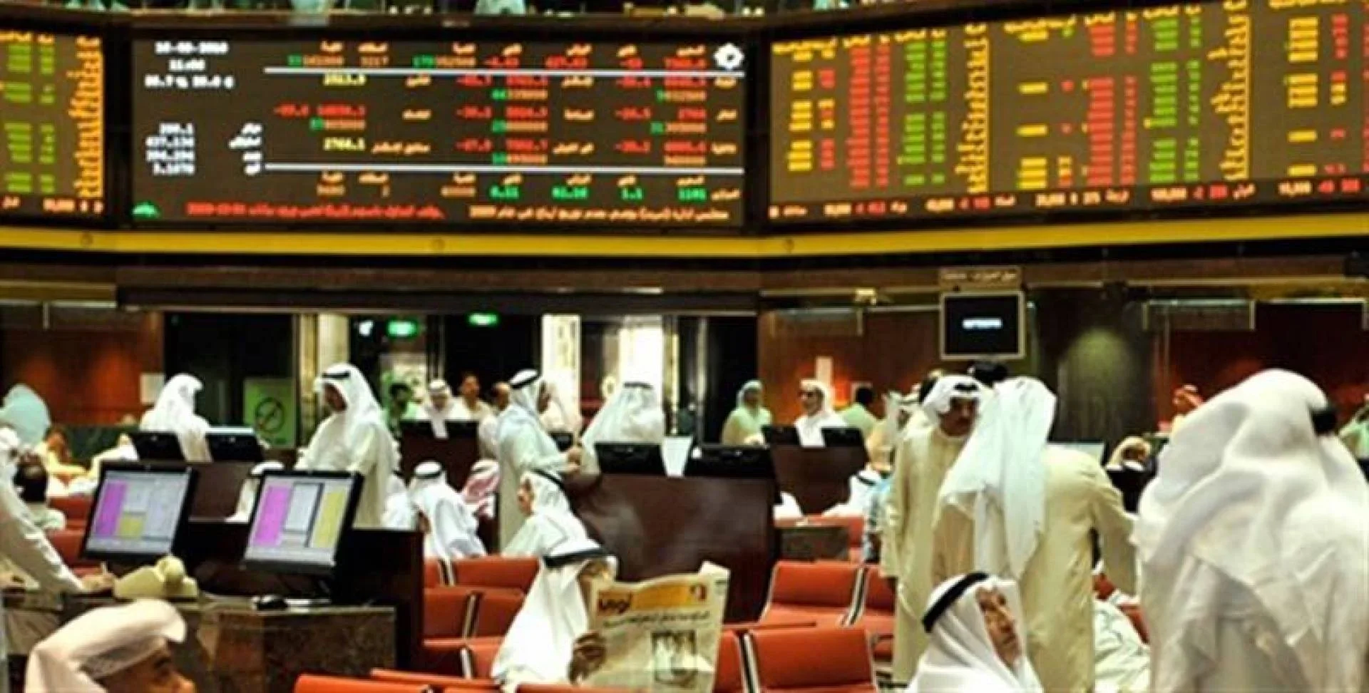 تراجع أسواق الخليج بسبب التوترات الأمريكية الإيرانية
