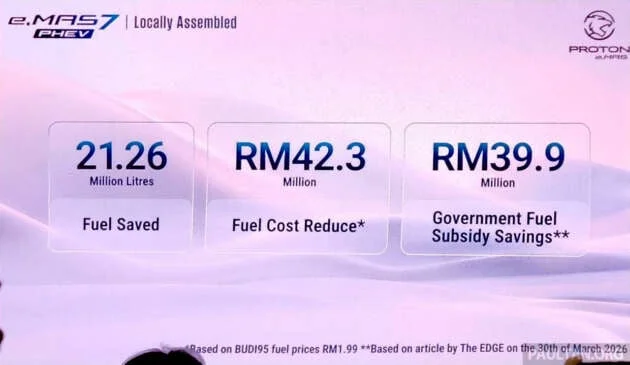موديلات Proton eMas تحقق وفورات في الوقود