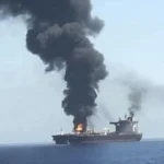 ايران تُعلن استهداف سفينتين حاولتا عبور هرمز