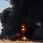حريق في مصافي النفط بشمامين في هولير