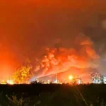 هجوم بالطائرات المسيرة يشتعل في مصفاة أوفا الروسية