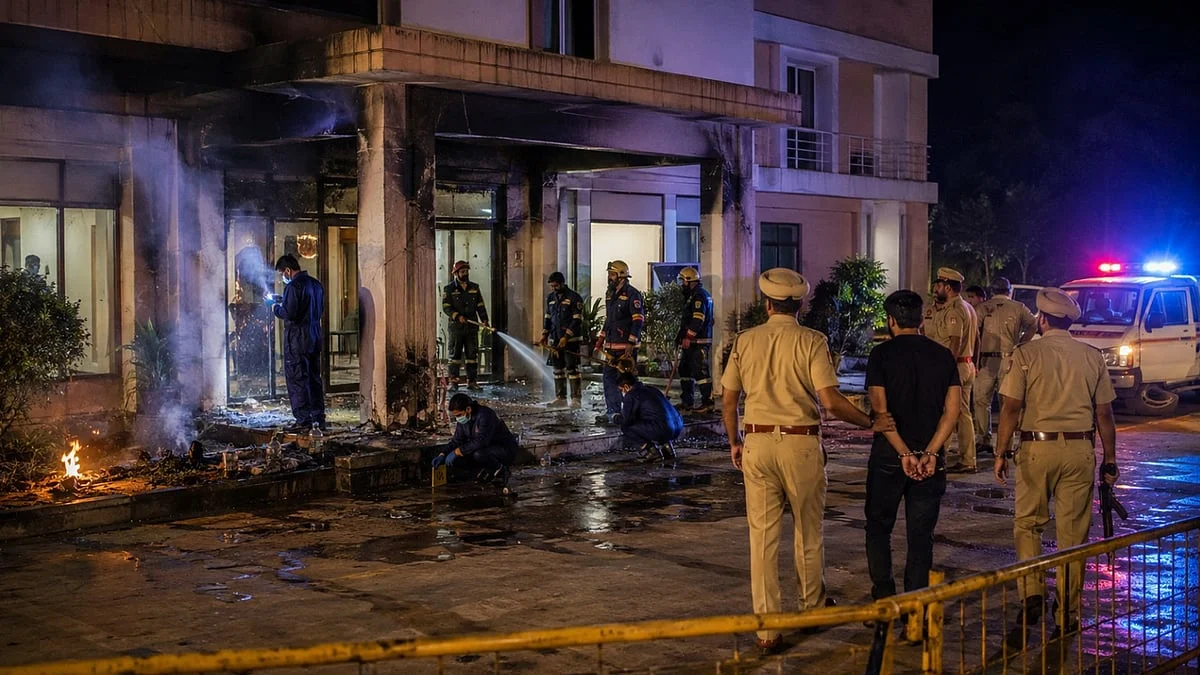 هجوم بقنبلة حارقة على مركز لتأهيل المدمنين في هوسيارهپور