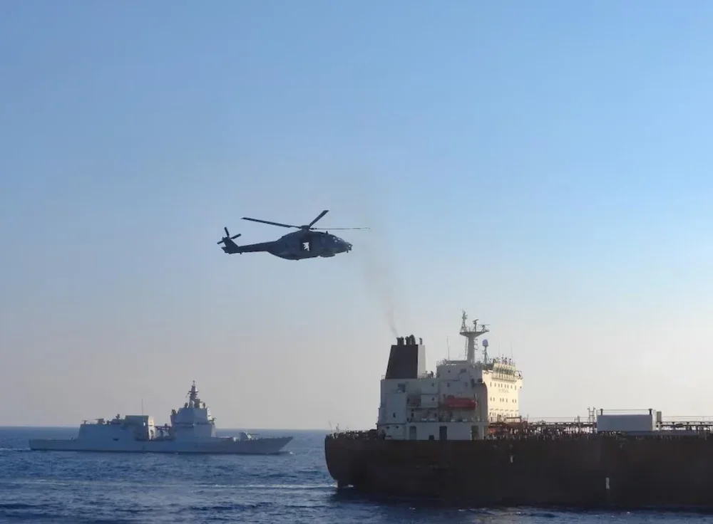Interceptação de petroleiro da "flota fantasma" da Rússia
