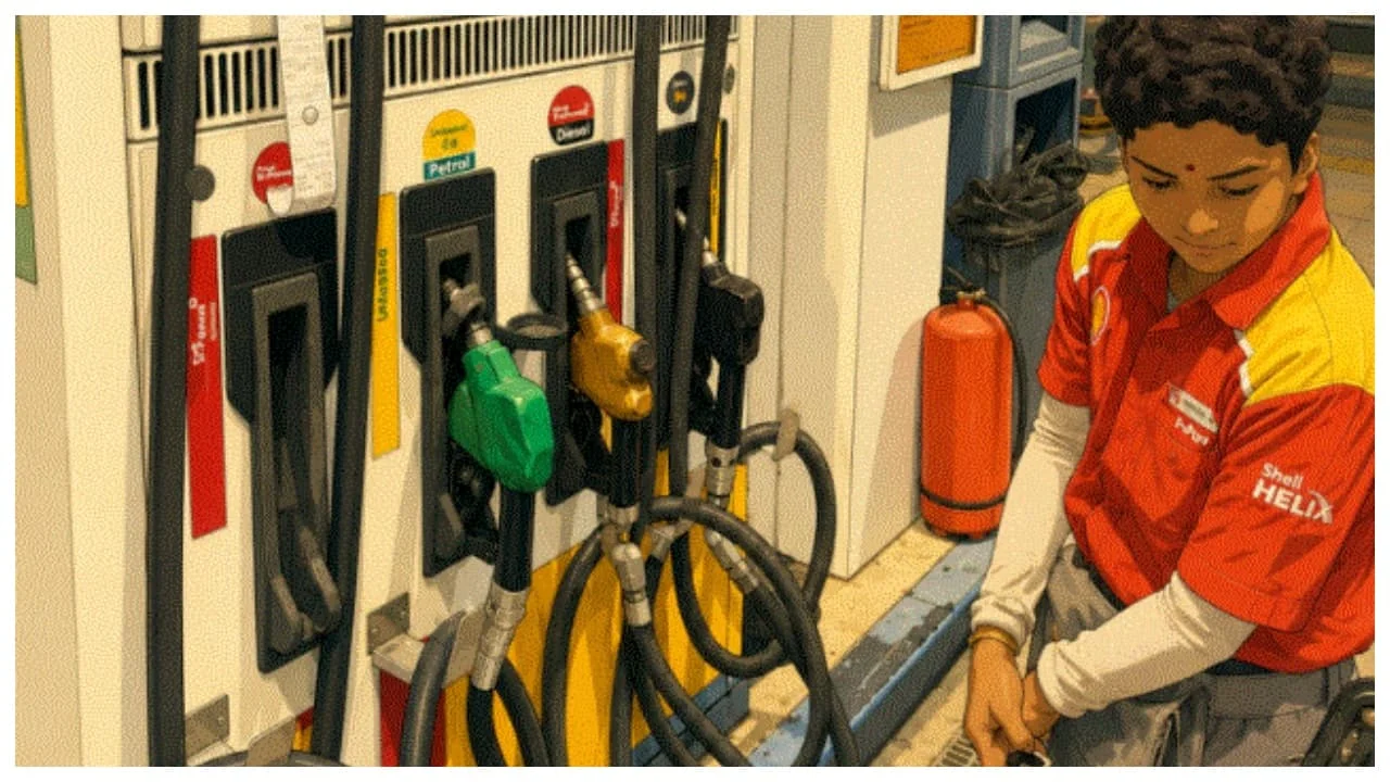 طالبات الهند يعملن في محطات الوقود لتمويل دراساتهن