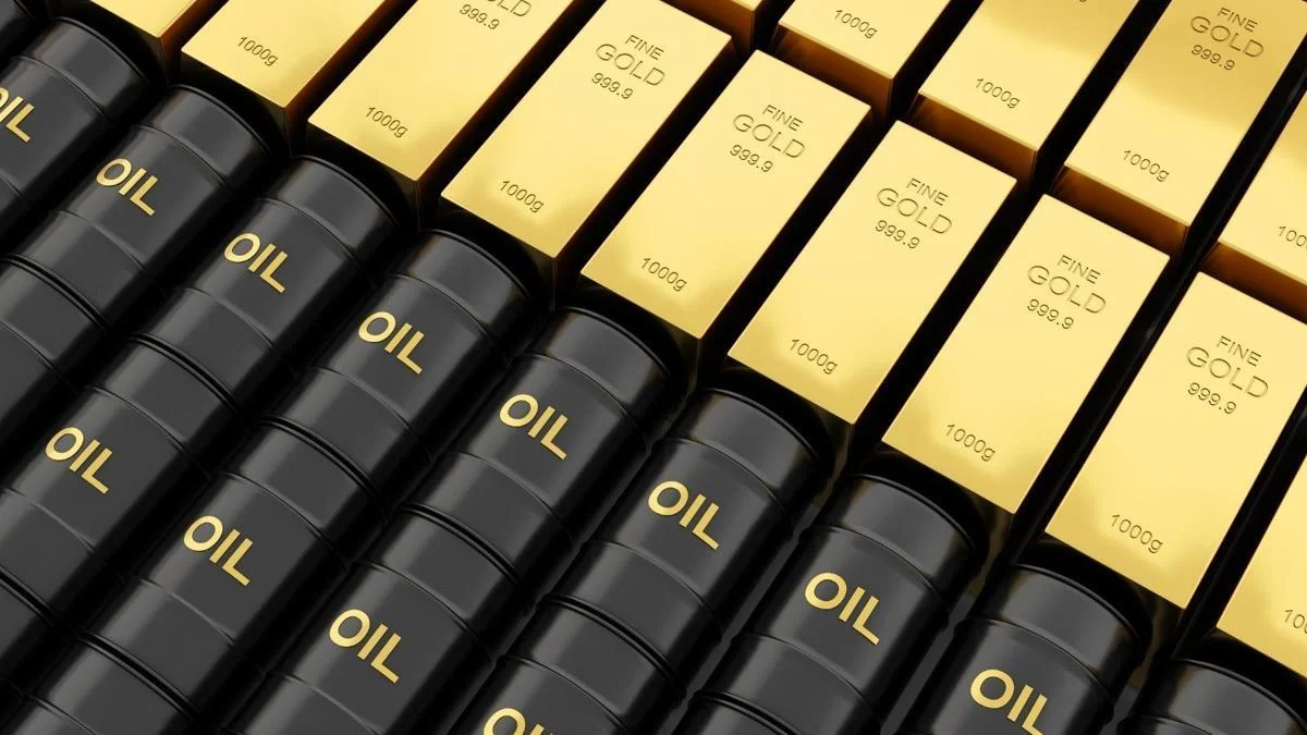 تراجع أسعار النفط وارتفاع أسعار الذهب في الأسواق العالمية