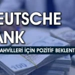 تقييم Deutsche Bank لفرص الاستثمار في السندات التركية